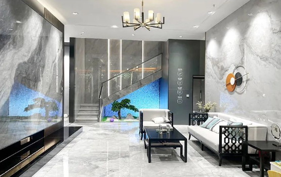 9001cc金沙以诚为本百色瓷砖地砖专卖店场景展示区